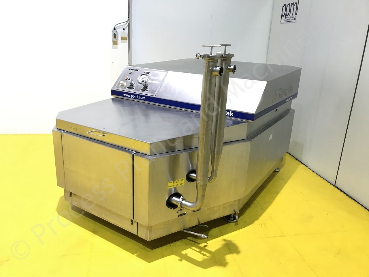 Used 5,000 LPH Tetra Pak Type TA25 200 BAR Aseptic Homogeniser